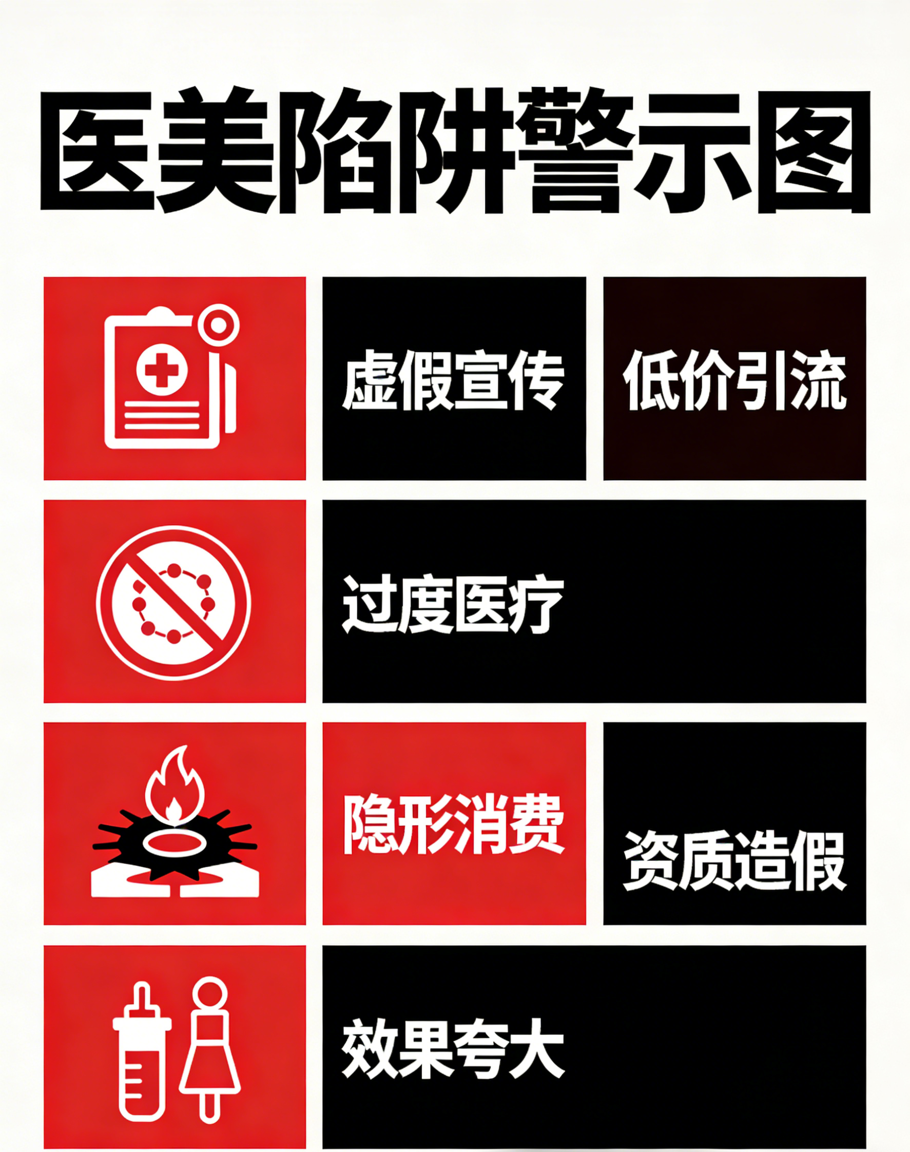警惕！医美六大“美丽陷阱”，很多人已经踩坑